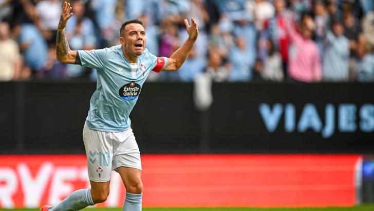 Celta Vigo captain Iago Aspas